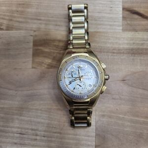 Technomarine Gold Chronograph Watch